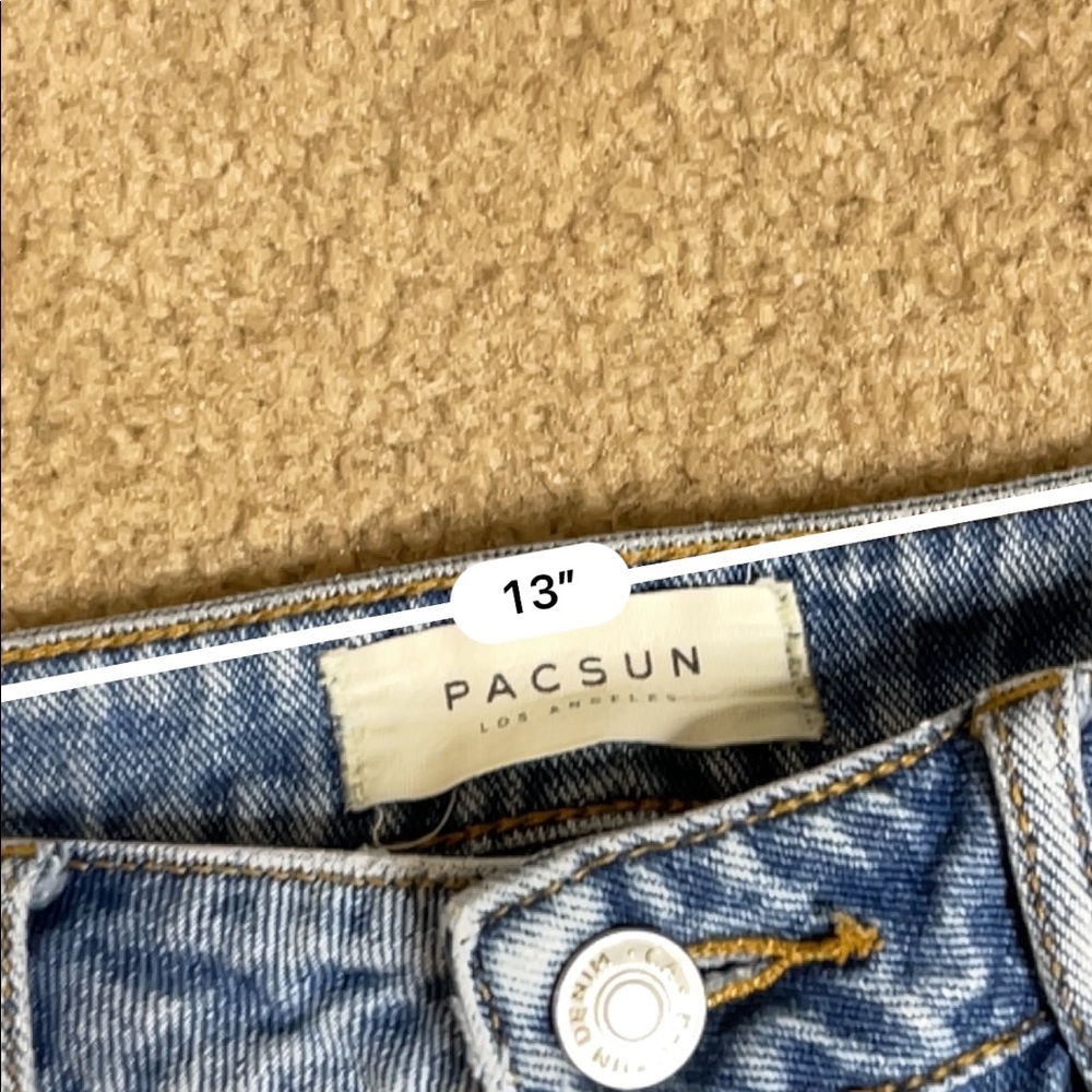 Pacsun distressed high rise mom jeans - Picture 3 of 5